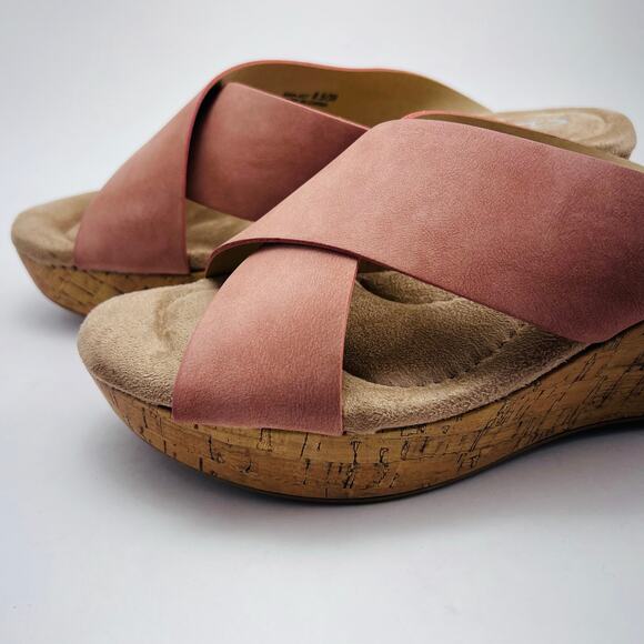 CL by Laundry Women's Dream Day Smooth Espadrille Wedge Sandal, Size 8.5 EUR 39 - Picture 7 of 10